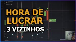 LUCRANDO COM ESTRATÉGIA 3 VIZINHOS NA IQ OPTION