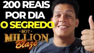 🚀OPEREI AO VIVO COM O BOT MILLION BLAZE, ROBÔ COM 97% DE ASSERTIVIDADE PARA DOUBLE E CRASH