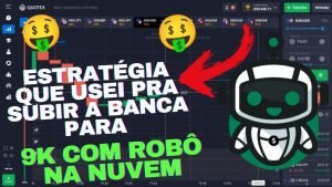 ESTRATÉGIA COM ROBÔ NA NUVEM #alavancagemopcoesbinarias #iqoption #quotex #robo