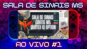 SALA DE SINAIS GRATIS (M5) AO VIVO  QUOTEX IQ OPTION VEM COM NOIS PRO FUTURO SINAIS M5 GRATIS #1