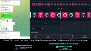 🔴BLAZE AO VIVO – SINAIS VIP PARA DOUBLE AO VIVO SÓ GREEN ROBÔ BLAZE – 98.5% AO VIVO 24 HORAS!🔥