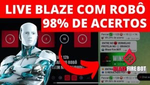 🔴BOT BLAZE AO VIVO – SINAIS VIP PARA DOUBLE AO VIVO ROBÔ BLAZE  FIRE BOT – 98% AO VIVO 24 HORAS!🔥