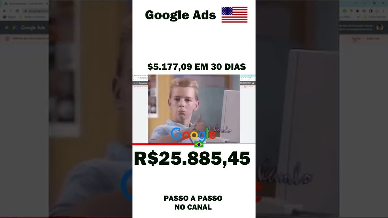 Ganhei R$25.885,00em OUTUBRO usando Google Ads e vendendo na Gringa como Afiliado #shorts