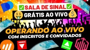 🔴[LIVE #0020/T23] SALA DE SINAL GRATIS AO VIVO quotex iq option pocket com INSCRITOS e CONVIDADOS