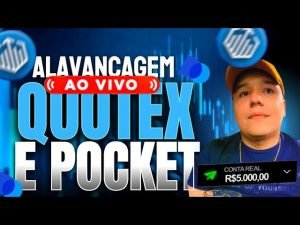 🔴OPERANDO AO VIVO QOUTEX IQ OPTION 🔴ALAVANCAGEM OPÇÔES BINÁRIAS  📈 (TAXA E SINAIS)