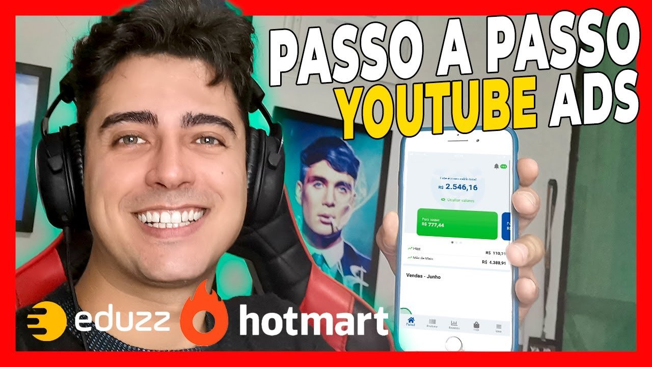 Youtube Ads para AFILIADOS Como Fazer Anúncios Passo a Passo