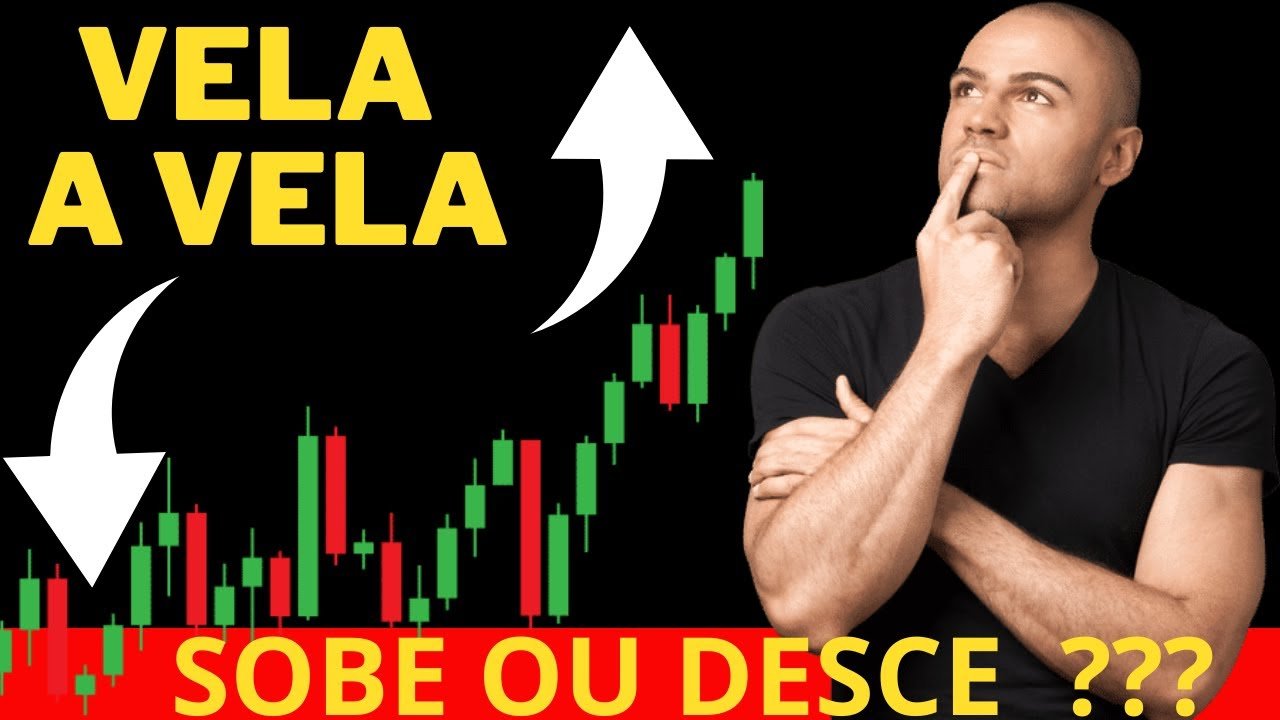 IQ OPTION 2023 🔥 ESTRATEGIA VELA A VELA DE FORMA FÁCIL SERA QUE SOBE OU DESCE#iqoption