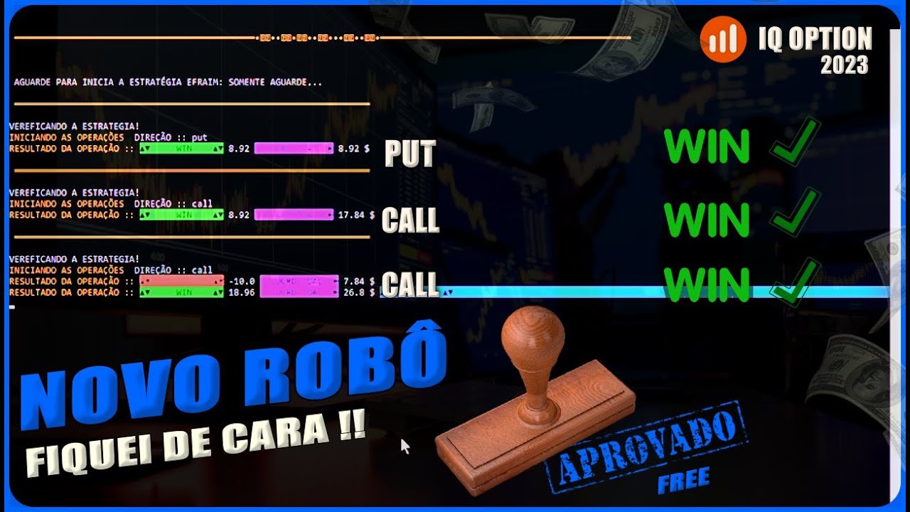 ✔️✔️NOVO ROBÔ IQ OPTION 2023 – TESTEI E FIQUEI DE CARA !!