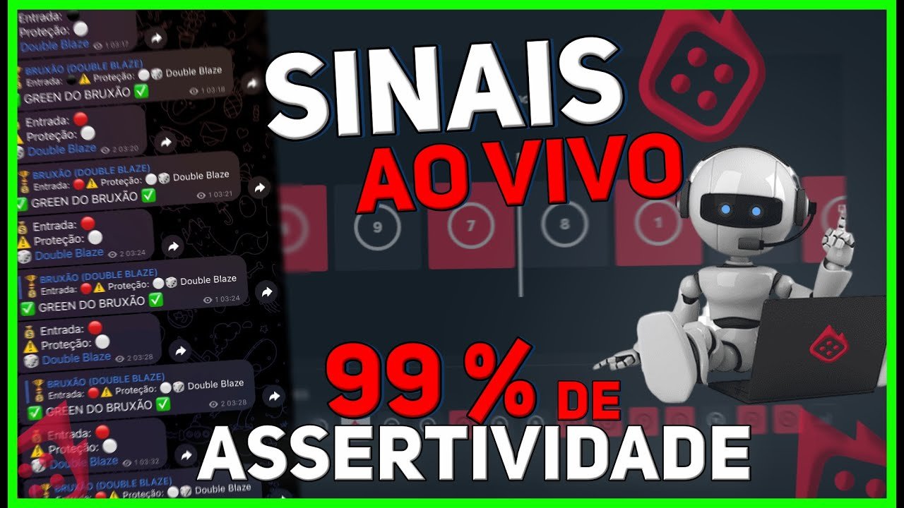 🟠BLAZE DOUBLE AO VIVO – SINAIS VIP PARA DOUBLE AO VIVO ROBÔ BLAZE BOT STRATEGY – 98% 24 HORAS! 🔥 🤑