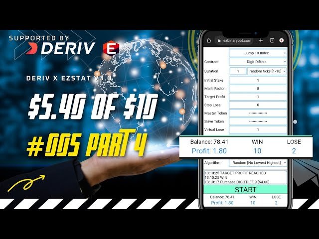 Deriv $5.40 of $10 #005 part 4