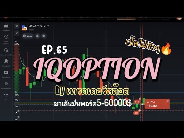 EP.65เทรดIQ Option ปั้นพอร์ต 5$ – 60000$ ด้วยเทคนิคเบสิคRejection