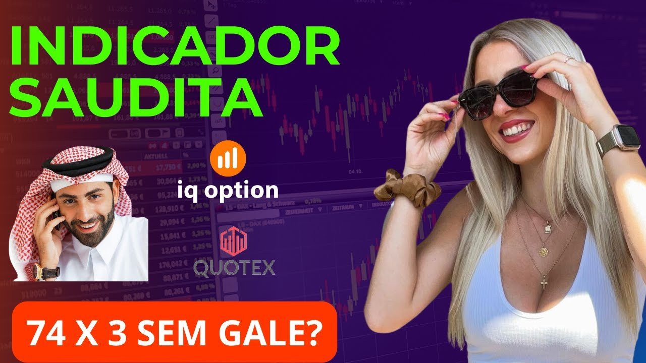 FINALMENTE uma SALA de SINAIS TOP! INDICADOR SAUDITA – IQ Option Quotex Pocket Option em PANICO!