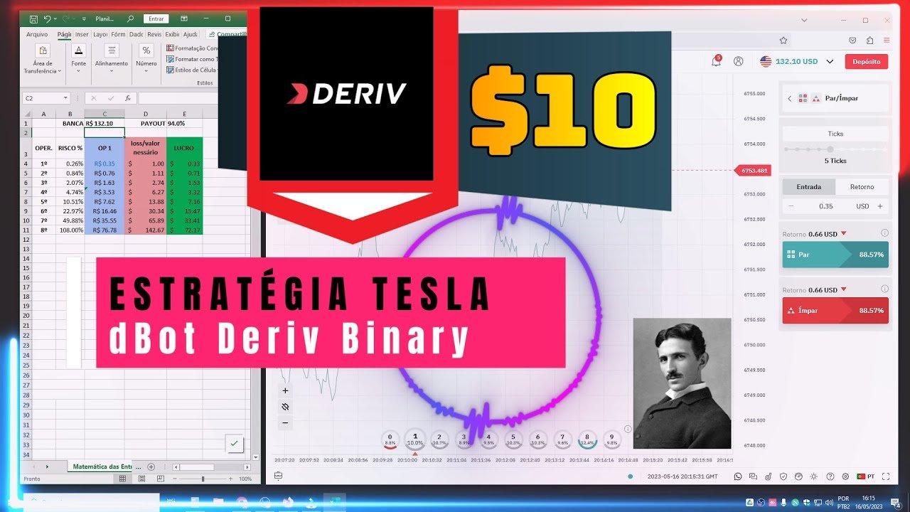 Operando Manualmente Estratégia Robo dBot TESLA