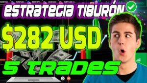 💎Estrategia Brutal para Trading Opciones Binarias $282 USD en 17 Min IQ Option💎