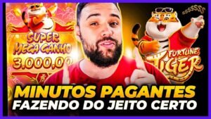 FORTUNE TIGER APLICATIVO NOVO 💲MINUTOS PAGANTES💲 JOGO DO TIGRE 🐯FORTUNE TIGER🐯 SAIBA COMO GANHAR 🐯🐯