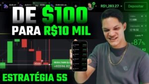 💰 DE R$100 PARA R$10K OPERANDO NA ESTRATÉGIA DOS 5 SEGUNDOS  (BULLEX OPÇÕES BINÁRIAS)