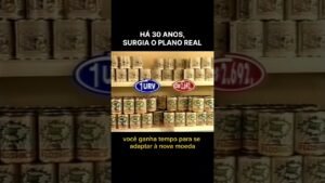 30 ANOS DO REAL – Relembre comerciais sobre a mudança da moeda em 1994 #planoreal #30anosplanoreal