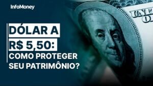 DÓLAR DISPARA a R$ 5,50, maior valor desde julho de 2022