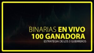 Estrategia 100 Rentable En Opciones Binarias En Vivo | Opciones Binarias Trading En Vivo