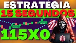 ESTRATÉGIA NOVA DE 15 SEGUNDOS COM 115 VITÓRIAS?  – 115X0 NA QUOTEX? – ESTRATEGIA PARA QUOTEX 2024