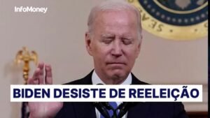 AGORA: BIDEN DESISTE da candidatura a presidente dos EUA