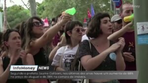 Barcelona: manifestantes “expulsam” turistas com pistolas d’água