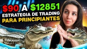 ESTRATEGIA DE TRADING DE OPCIONES BINARIAS | $90 A $12851 QUOTEX ALLIGATOR INDICADOR