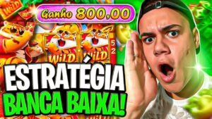 🔥FORTUNE TIGER COMO JOGAR COMO GANHAR ESTRATEGIA FORTUNE TIGER COM BANCA BAIXA