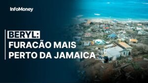 FURACÃO BERYL se aproxima da Jamaica após devastar ilhas menores do Caribe