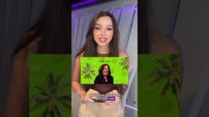 KAMALA HARRIS se torna um meme VIRAL #kamalaharris #americanpolitician #shorts #brat