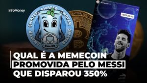 MEMECOIN dispara 350% depois que MESSI fez post em seu Instagram