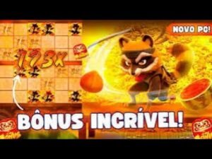 ninja racoon frenzy PAGOU MUITO!!  VEM GANHAR CMG💸🎰