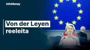 URSULA VON DER LEYEN é REELEITA para NOVO mandato à frente da Comissão Europeia #noticias #frança