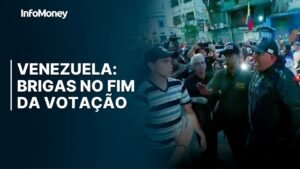 VÍDEO: VENEZUELA tem brigas no fim da votação