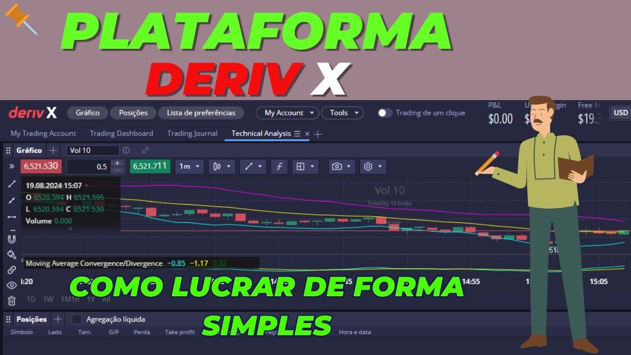 ✅ SAIBA COMO LUCRAR DE FORMA SIMPLES NA DERIV X-Melhor plataforma para ganhos rápidos #deriv #derivX