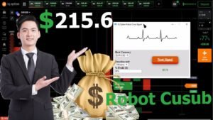 $215 6 Dollar  New Trade IQ Option Robot Cross Signal Update 3 Minutes strategy 2021