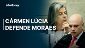 Cármen Lúcia defende Moraes e rebate críticas ao acúmulo de cargos