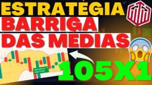 ESTRATÉGIA DA BARRIGA DAS MÉDIAS JÁ TEVE MAIS DE 100 VITÓRIAS? – 105X1 NA QUOTEX?– ESTRATEGIA QUOTEX