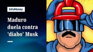 IMAGENS:  Após acusações de fraude e convite para luta, disputa entre Maduro e Musk ganha novo round