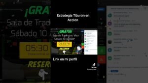 🦈💦Próxima Sala de Copy Trading Gratis Estrategia Tiburón en Vivo Opciones Binarias Iq Option 🦈💦