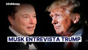 Trump volta ao X para ser entrevistado por Elon Musk