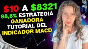 98,6% ganar estrategia de opciones binarias | Indicador MACD Ganancia $10-$8321