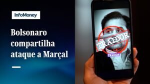 Bolsonaro compartilha ataques a Pablo Marçal: “traidor” e “arregão”