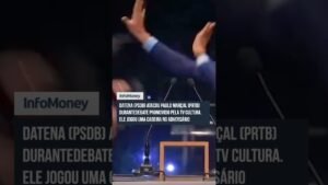 Datena parte para cima de Marçal e ataca adversário com cadeira em debate #datena #pablomarçal