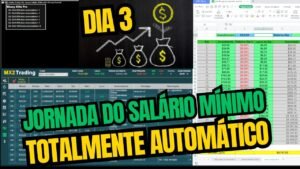 Estratégia Deriv dia 3 – jornada do salario mínimo utilizando o indicador mt5 binary elite pro