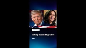 Trump faz alegação controversa sobre imigrantes em debate com Kamala Harris