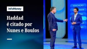 Debate: Haddad é citado por Nunes e Boulos em confronto na Globo