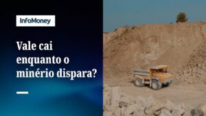 Porque a VALE3 cai enquanto o minério de ferro dispara?