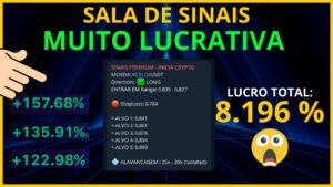 SALA DE SINAIS BITCOIN: MUITO LUCRO COM SINAL DE CRIPTOMOEDAS