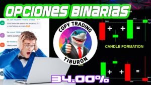 🔴CÓMO GANAR 34.00% EN TRADING OPCIONES BINARIAS🔴 PODER ESTRATEGIA TIBURÓN || IQ OPTION